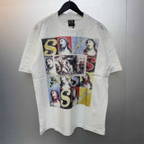 SAINT MICHAEL Vintage T Shirt Direct Spray Short Sleeve