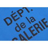 Gallery Dept Long Sleeve Shirt Alphabet Slogan Pocket Long Sleeve T-Shirt Bottom Shirt