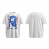 SAINT MICHAEL Vintage T Shirt Crew Neck Short Sleeve
