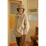 Unisex Jacket Retro Hooded Coat Top Leisure Loose Jacket