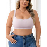 Full figure bra seamless push-up thin style