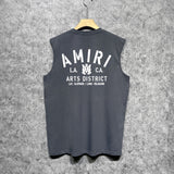 Amiri tank top los angeles california printing