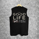 Amiri tank top letter printing