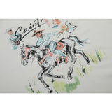 saint m t shirts s.m. equestrian character graphic crew neck pullover short sleeve tee