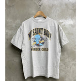 saint m t shirts s.m vintage high street casual crew neck pullover short sleeve tee