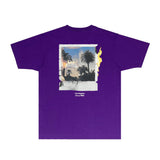 Gallery Dept T Shirt Retro Printed Loose Short-Sleeved Shirt