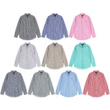Polo shirtfall and wintercasualcoupleloosetopsshirtplaidrlraf little spurembroiderlong sleeves