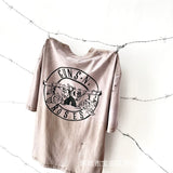 saint m t shirts s.m. guns n' roses collaboration crewneck t-shirt