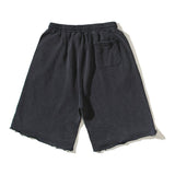 Saint m t pants r s.m collaboration letter print casual loose shorts wholesale single piece