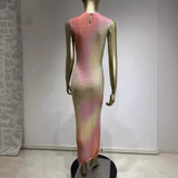 Women Dresses round Neck Dress Party Dress (Ont0408)