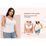 Shapewear tank top body shaping tummy control corset