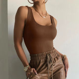 Women Jumpsuit Sexy Cold-Shoulder Sleeveless Jumpsuit