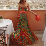 Women Dresses Summer Sling Dress Backless Sexy Dress (Xds0414)