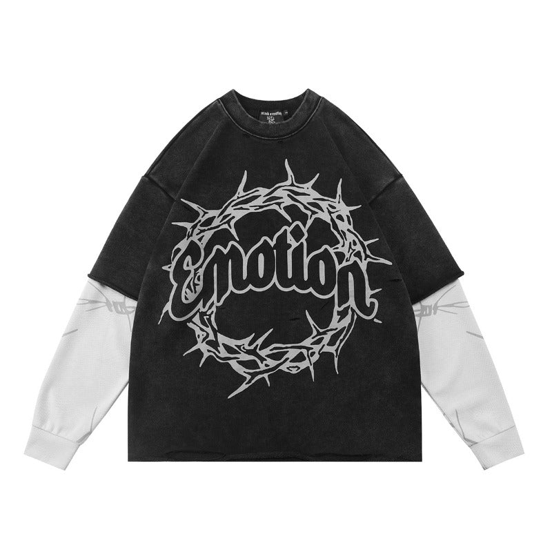 Mixed Emotion Long Sleeved Shirt