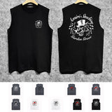 Amiri tank top hat big gray wolf printing