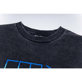 saint m t shirts s.m washed & distressed collection crew neck pullover short sleeve tee