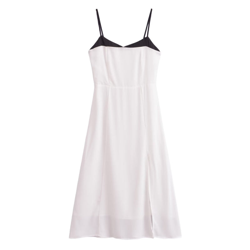 Women Dresses Summer High Waist Sexy Sling Dress (Xds0414)