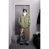 Unisex Jacket Casual Stand-up Collar Jacket Men and Women Couple Jacket