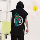 Men Vest Sleeveless T-shirt Men's and Women's Brand Sports Hooded Vest