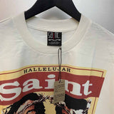 SAINT MICHAEL Vintage T Shirt Portrait Short Sleeve