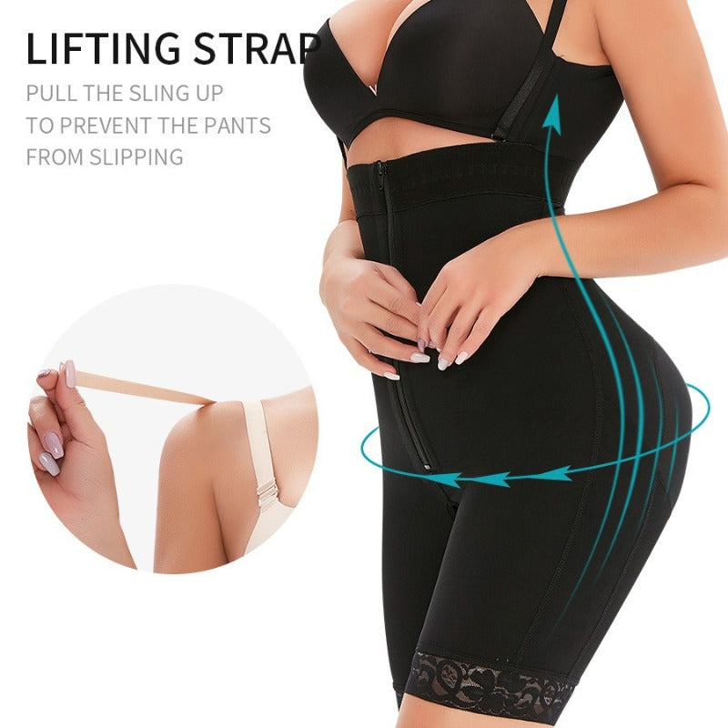 Shapewear bodysuit High-waisted, anti-slip, tummy-control