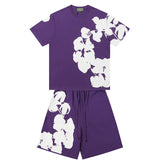 Denim Tears T shirt & Shorts 2 Piece Set