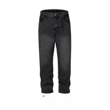 MIJKO Men's Vintage Pants MIJKO Washing Water Old Men's and Women's Jeans