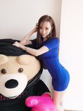 Women Dresses Summer Sexy T-shirt Short Sleeve Dress Hip Skirt