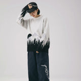 Unisex Sweater Fall Crew Neck Pullover Sweater