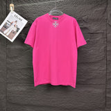 Ch hip-hop t shirts high weight ch short sleeve sanskrit printingloosecasualpure cotton american heavy weight short sleeve men