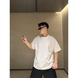 Ch hip-hop t shirts correct version accessible luxurychletter cross patch embroider short sleeve round neck loose
