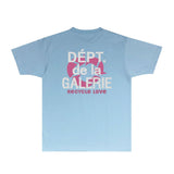 Gallery Dept T Shirt Retro Printed Loose Short-Sleeved Shirt