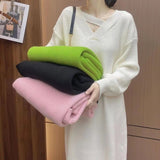 Women Knitwear Autumn and Winter Long Knitwear Knitted Dress