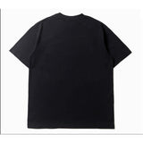 Hip-hop t-shirts: american high street style, tiger head print, relaxed fit, casual sports crew neck short sleeve tee for men