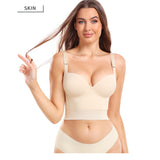 Full figure bra body shaping and beautiful back