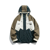 Unisex Jacket Shell Jacket Loose Hooded Coat Men's and Women's Couple Retro Jacket