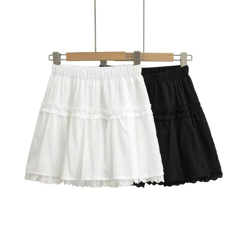 Women Skirt Summer Lace Skirt