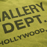 Gallery Dept T Shitrs Short Sleeve Half Sleeve Green