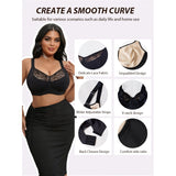 Full figure bra seamless push-up to prevent sagging