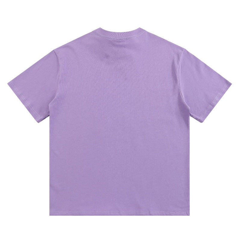 Drew house t shirt d@ew smiley balloon pattern round neck pullover short sleeves