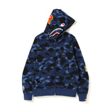 Bathing Ape Hoodie Joint Shark Sweater Hooded Zip Jacket
