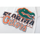 Travis Scott T Shirts x Mitchell x Ness Florida Gators Hand-Drawn Short Sleeve