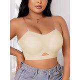 Full figure bra push-up seamless bubble wrapnon-slip