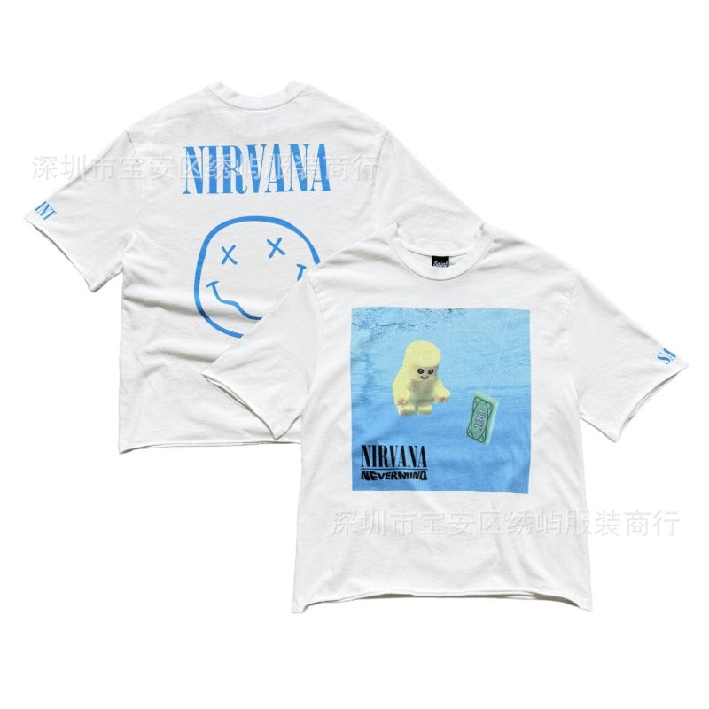 saint m t shirts s.m usd baby limited edition crew neck pullover short sleeve single piece