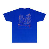 Gallery Dept T Shirt Retro Printed Loose Short-Sleeved Shirt