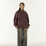 Unisex Jacket Autumn Pu Jacket