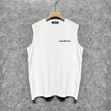 Amiri tank top small letter horizontal strip printing