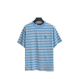 Ch hip-hop t shirts ch heavy industry horseshoe sanskrit cross all-over printed embroidery short-sleeved american high street