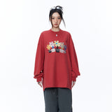 Unisex Hoodie Autumn Crew Neck Sweatshirt