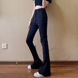 Women Sweatpants Autumn Suit Pants Bell-Bottom Pants